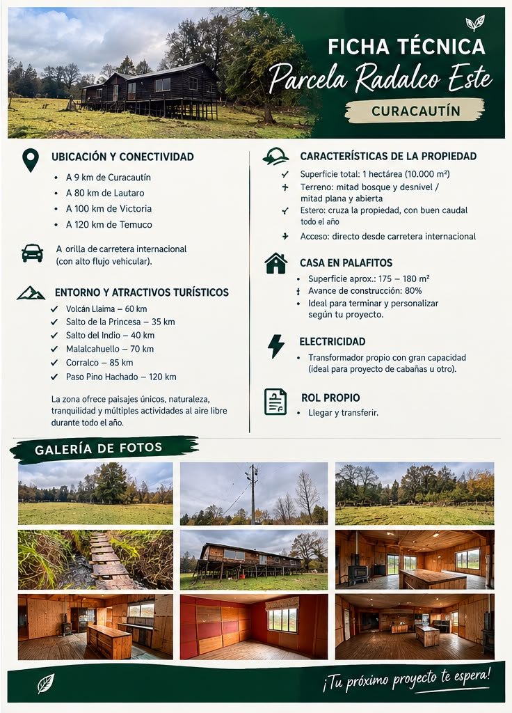 Terreno en venta en Curacautín — foto 10