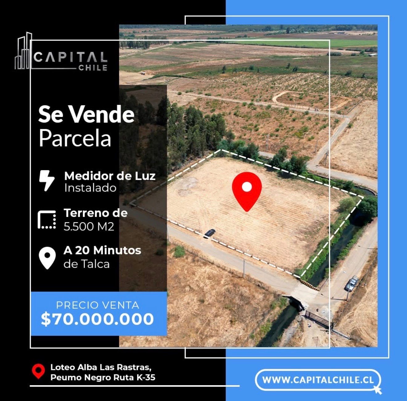 Terreno en venta en San Clemente — foto 1