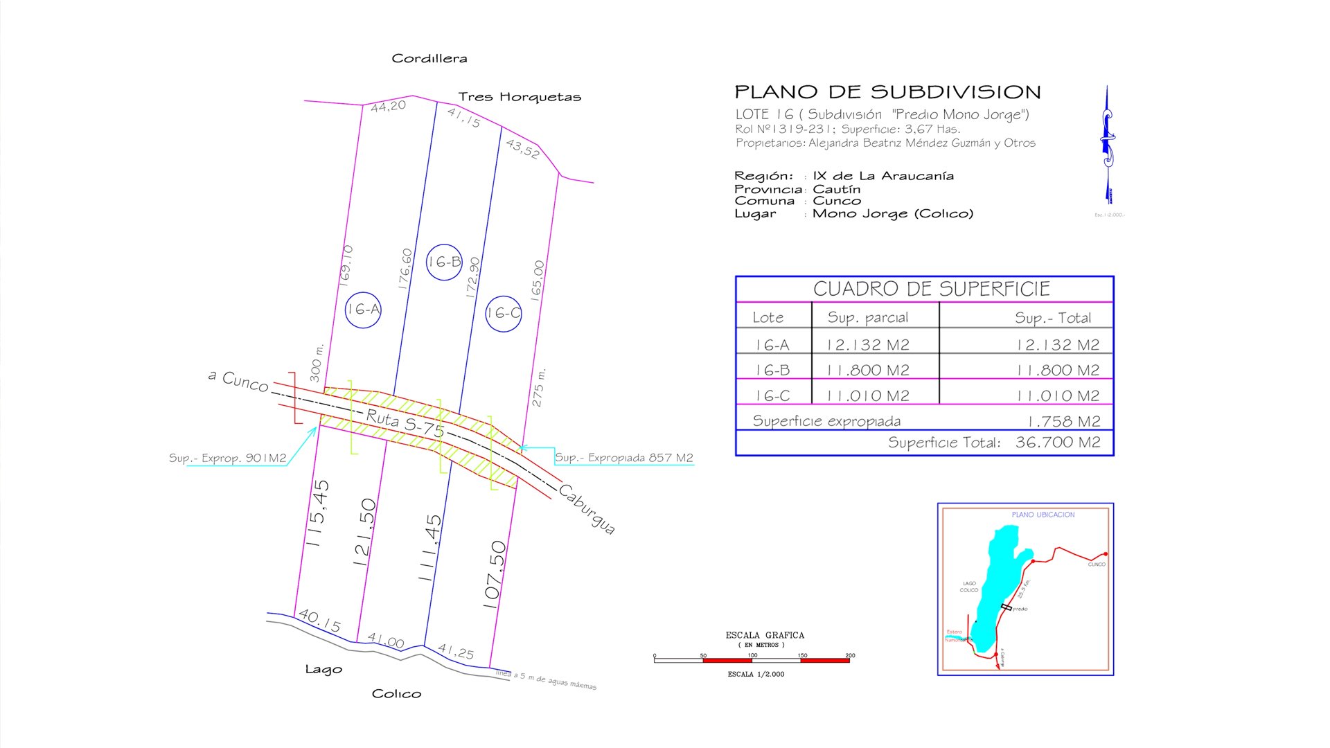 Terreno en venta en Cunco — foto 7