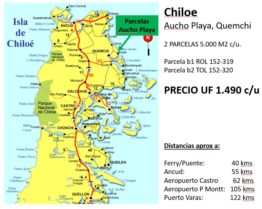 Parcela en venta en Quemchi — foto 1