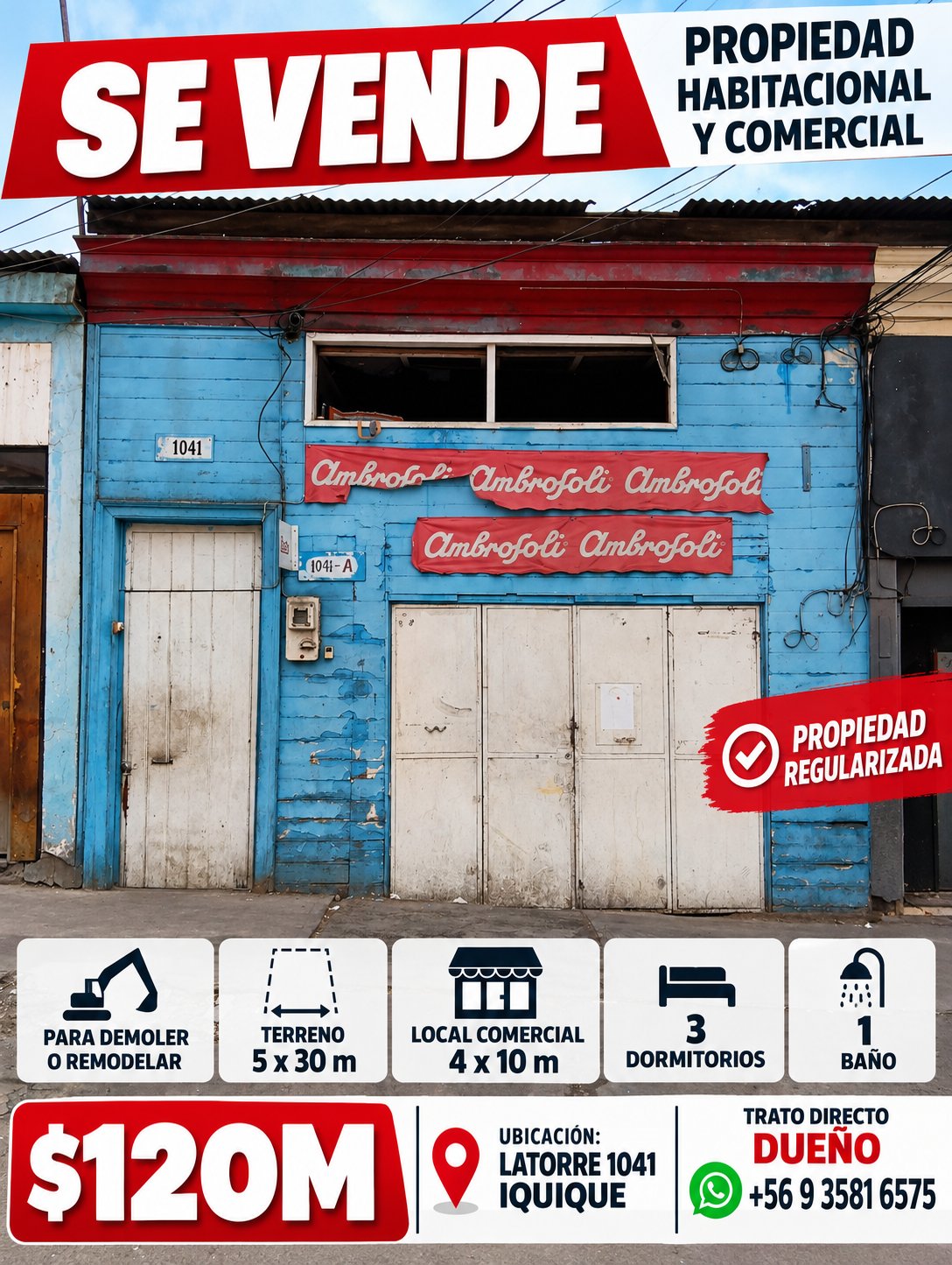 Casa en venta en Iquique — foto 1