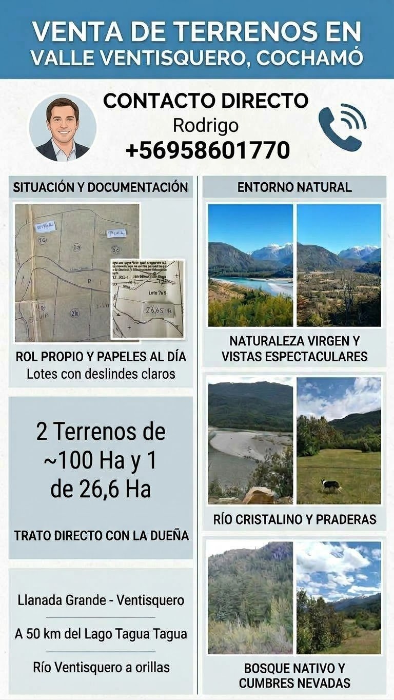 Terreno en venta en Cochamó — foto 1