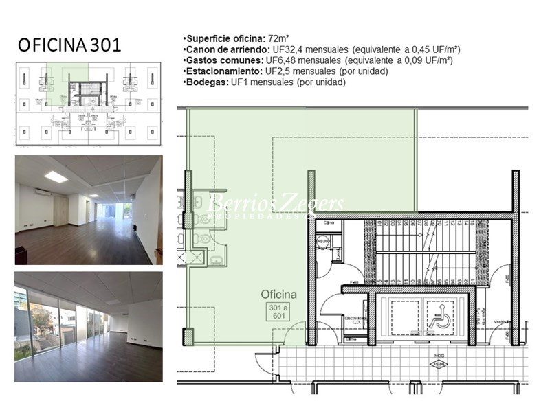 Oficina en arriendo en Providencia — foto 10