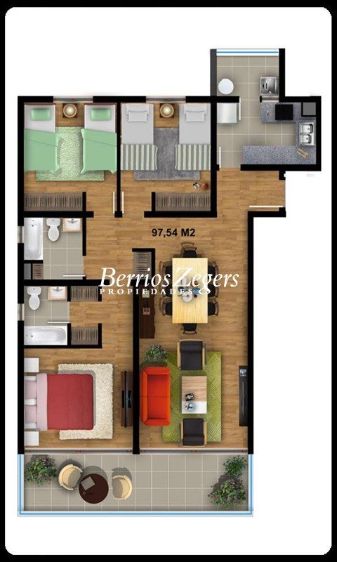 Departamento en venta en Villarrica — foto 7