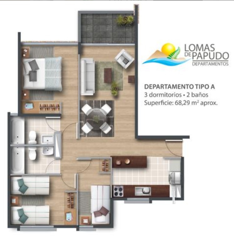 Departamento en venta en Papudo — foto 2