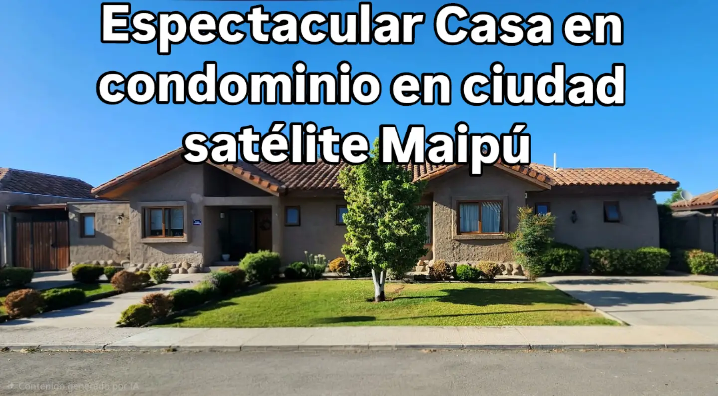 Casa en venta en Maipú — foto 1