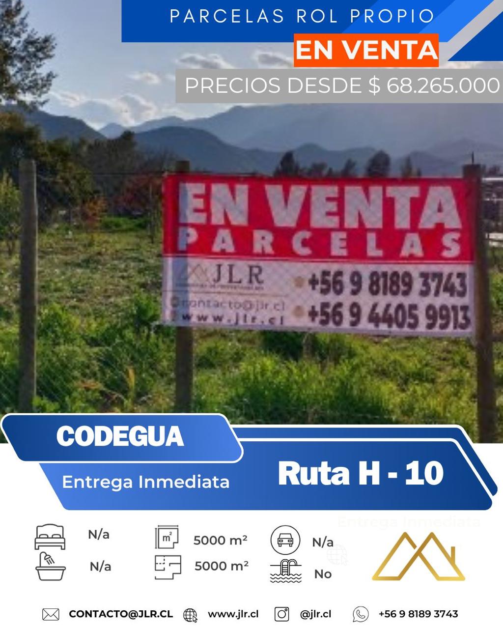 Parcela en venta en Codegua — foto 1