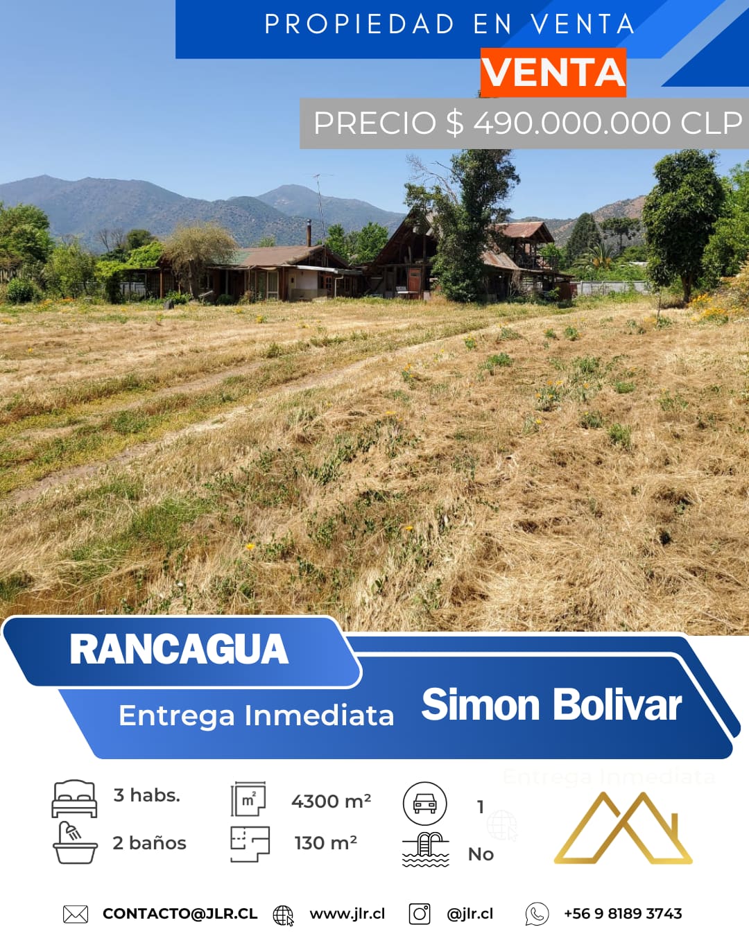 Parcela en venta en Machalí — foto 1