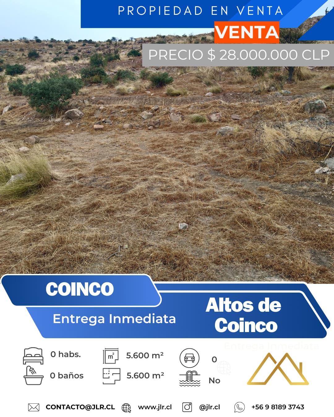 Parcela en venta en Coínco — foto 1