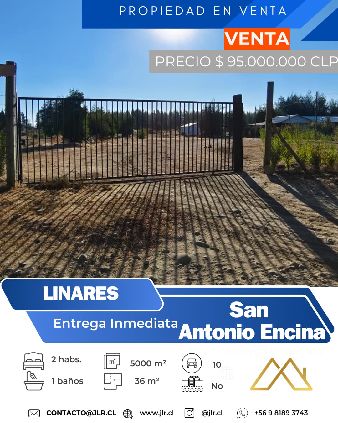 Parcela en venta en Linares — foto 1