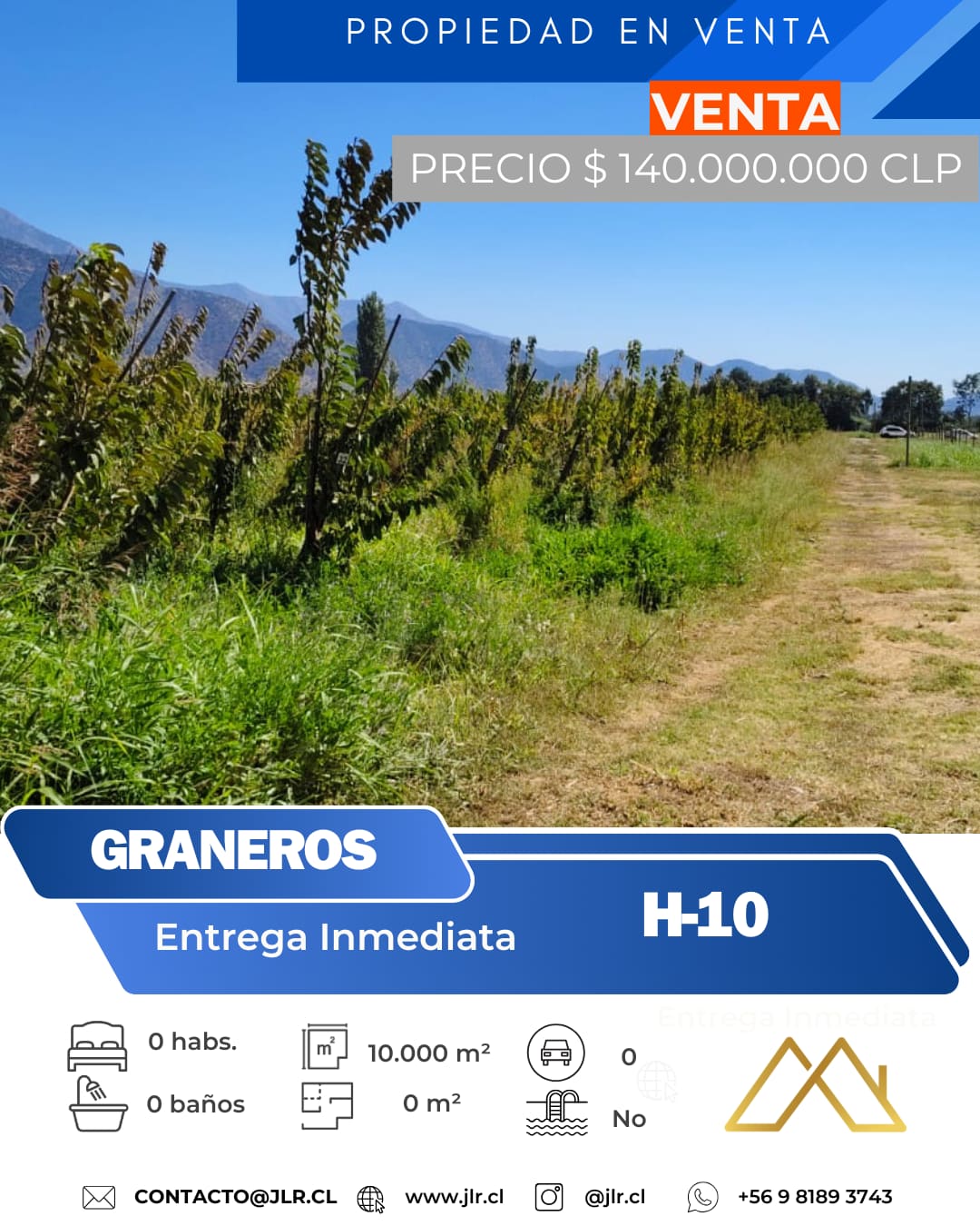 Parcela en venta en Graneros — foto 1