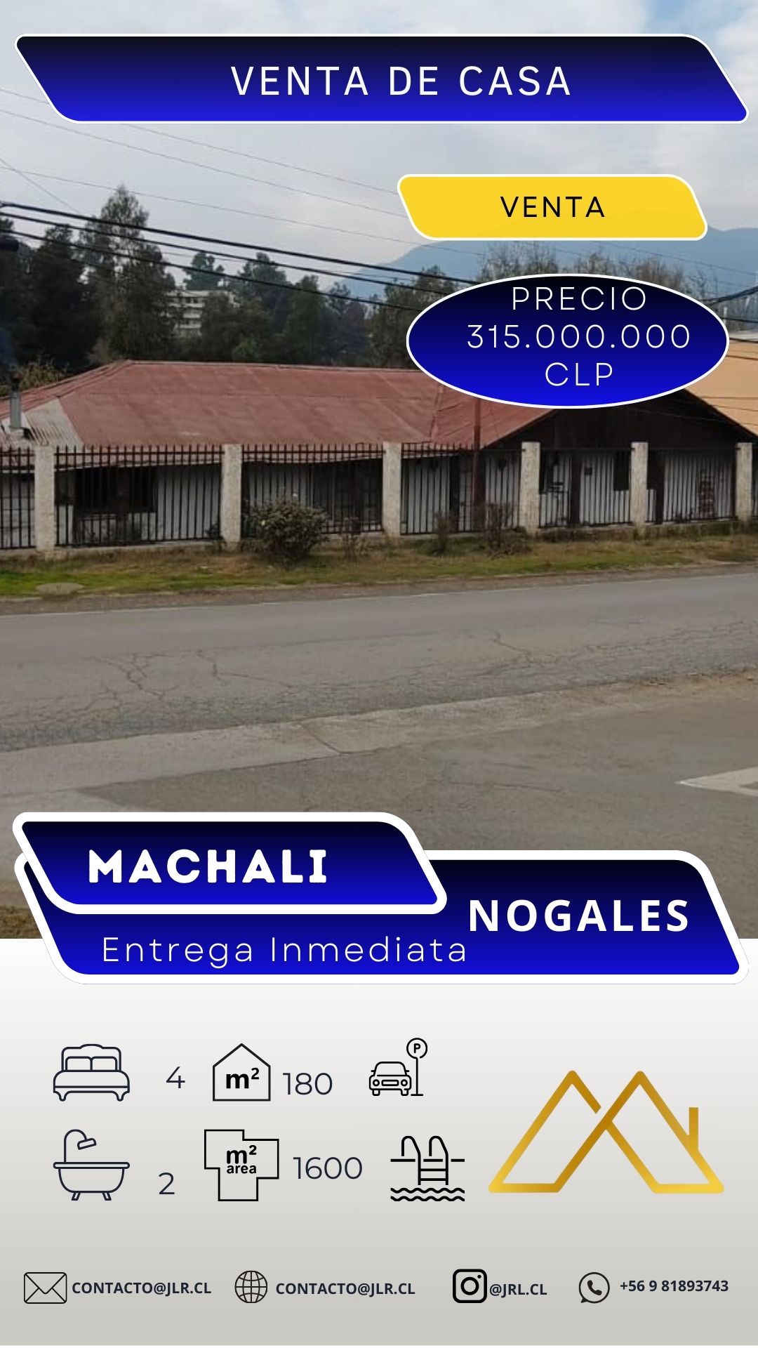 Casa en venta en Machalí — foto 1