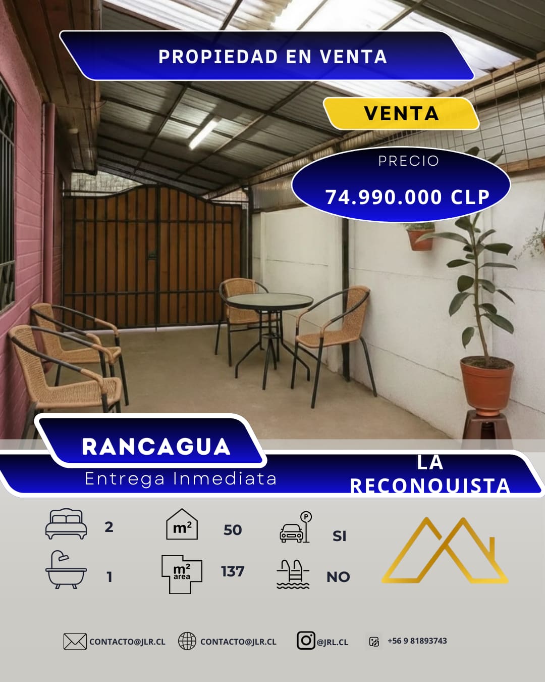 Casa en venta en Rancagua — foto 1