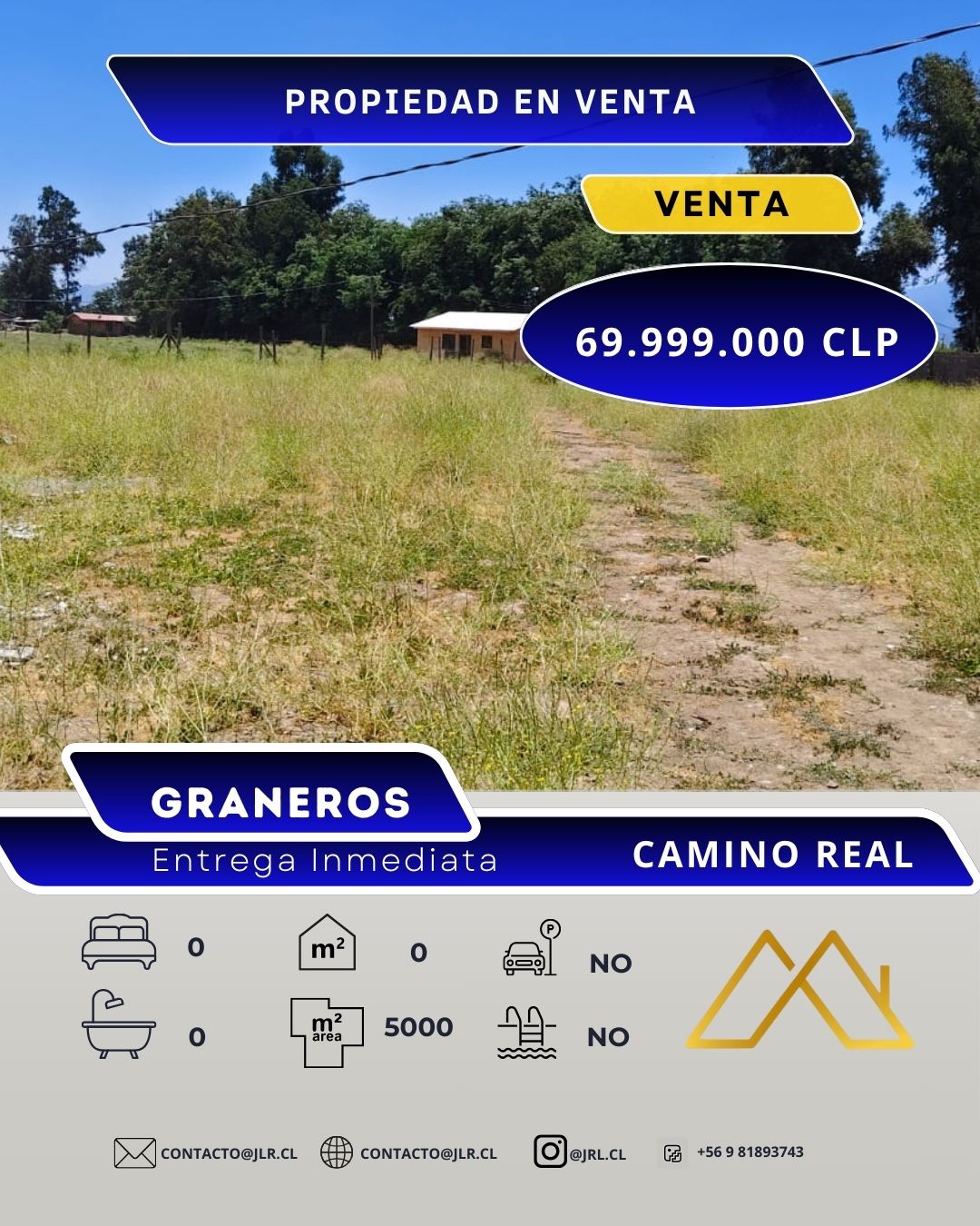 Parcela en venta en Graneros — foto 1
