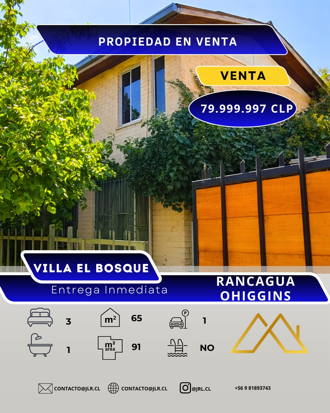 Casa en venta en Rancagua — foto 1