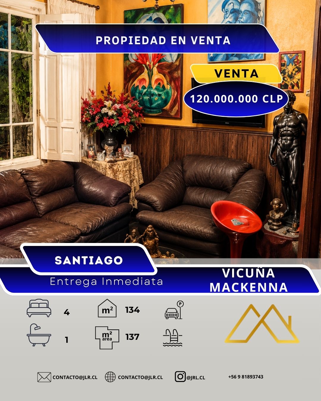 Casa en venta en Santiago — foto 1