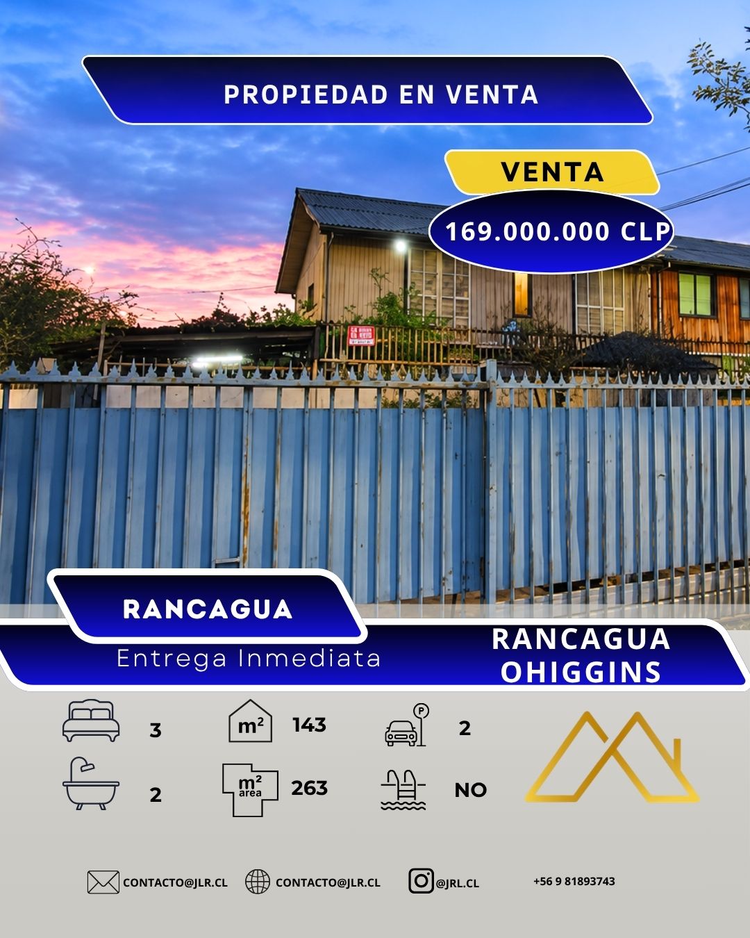 Casa en venta en Rancagua — foto 1
