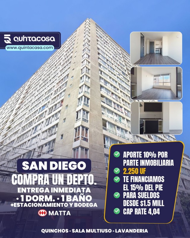 Departamento en venta en Santiago — foto 4