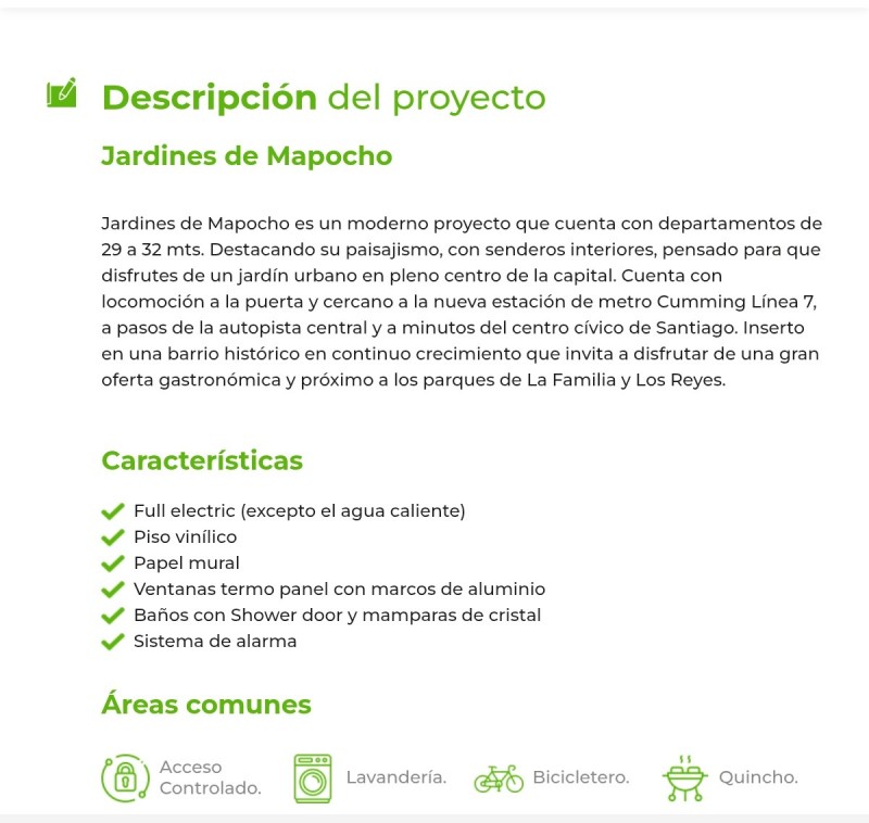 Departamento en venta en Santiago — foto 9