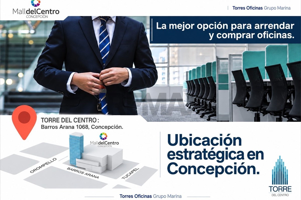 Oficina en arriendo en Concepción — foto 8