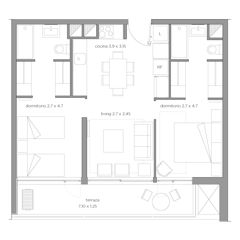 Departamento en arriendo en Temuco — foto 9