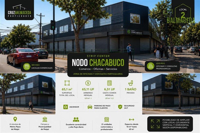 Local comercial en arriendo en Maipú — foto 1