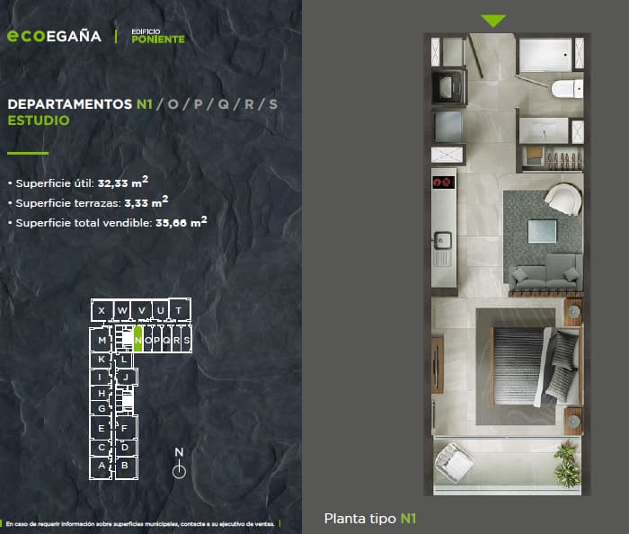 Departamento en venta en Providencia — foto 3