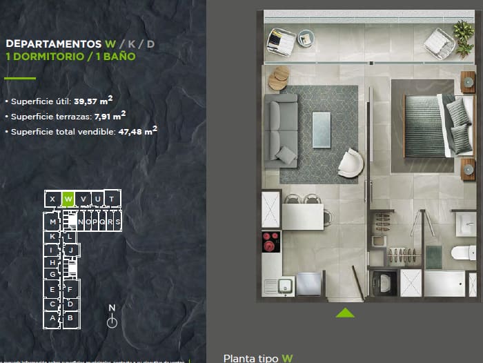 Departamento en venta en Providencia — foto 5