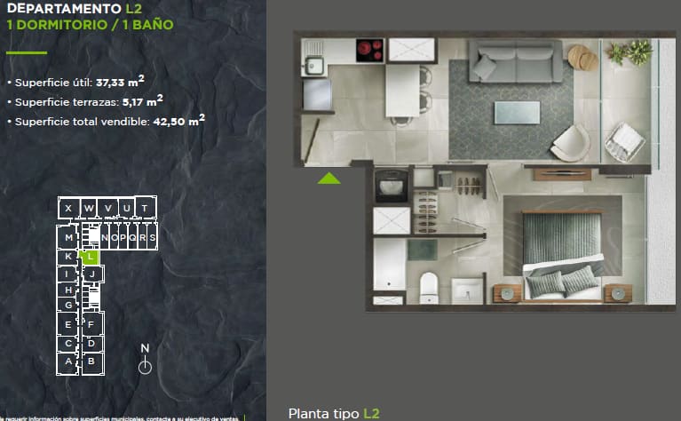 Departamento en venta en Providencia — foto 6