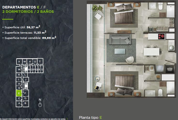 Departamento en venta en Providencia — foto 8