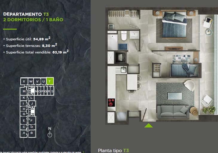 Departamento en venta en Providencia — foto 10