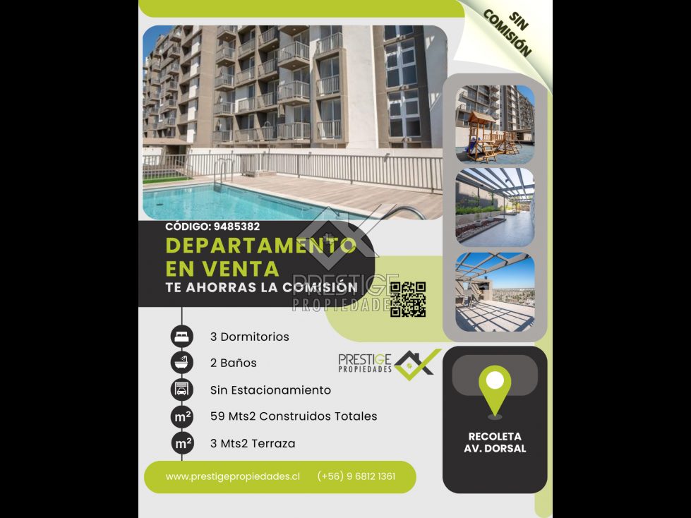 Departamento en venta en Recoleta — foto 1