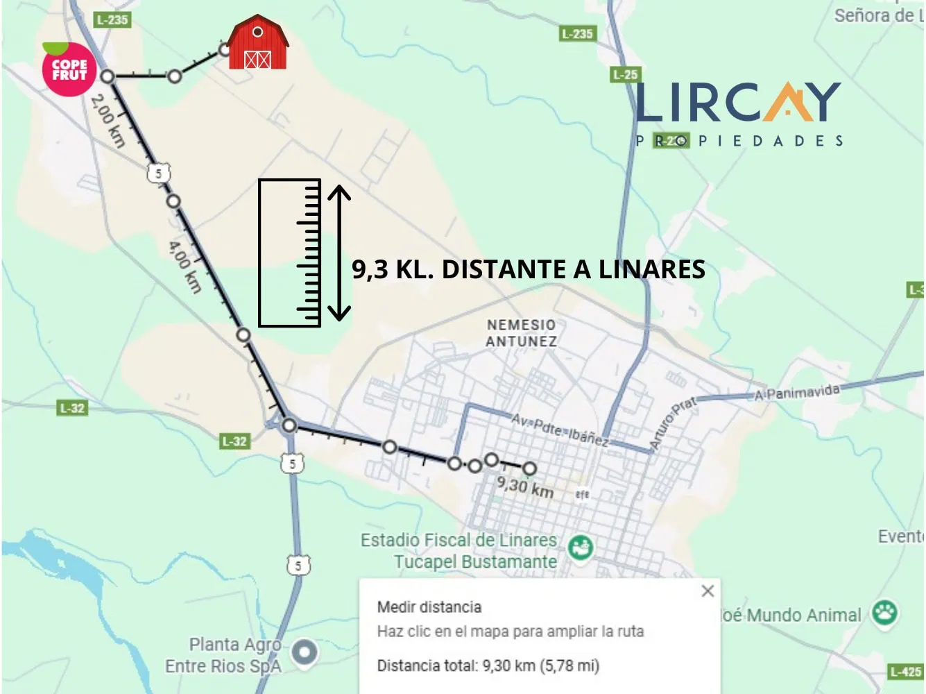 Terreno en venta en Linares — foto 2
