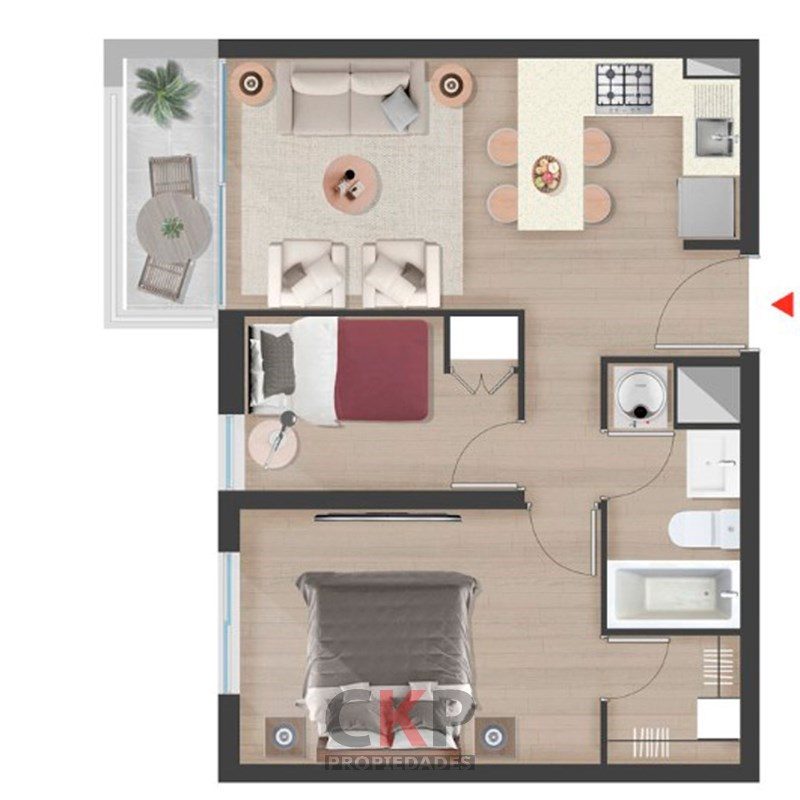 Departamento en venta en Santiago — foto 2