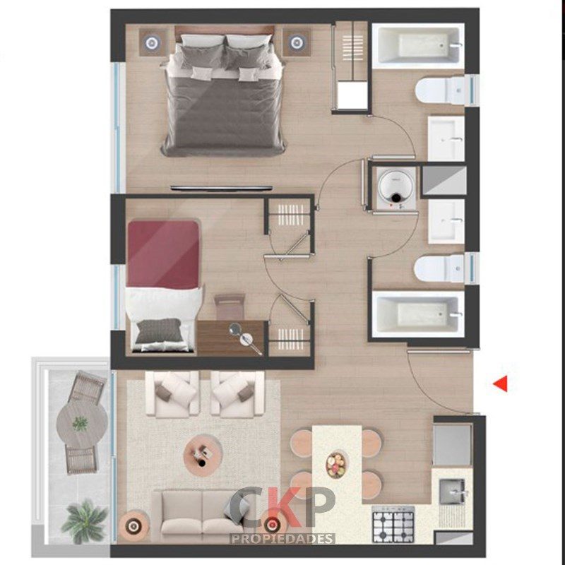 Departamento en venta en Santiago — foto 3