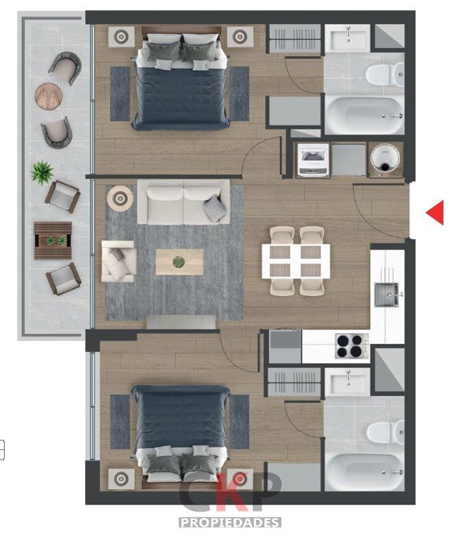 Departamento en venta en La Florida — foto 3