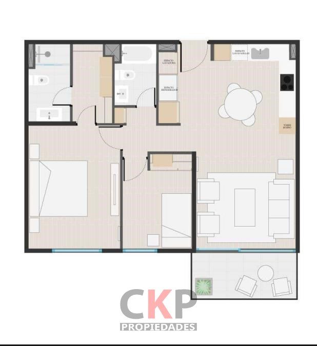 Departamento en venta en Providencia — foto 4