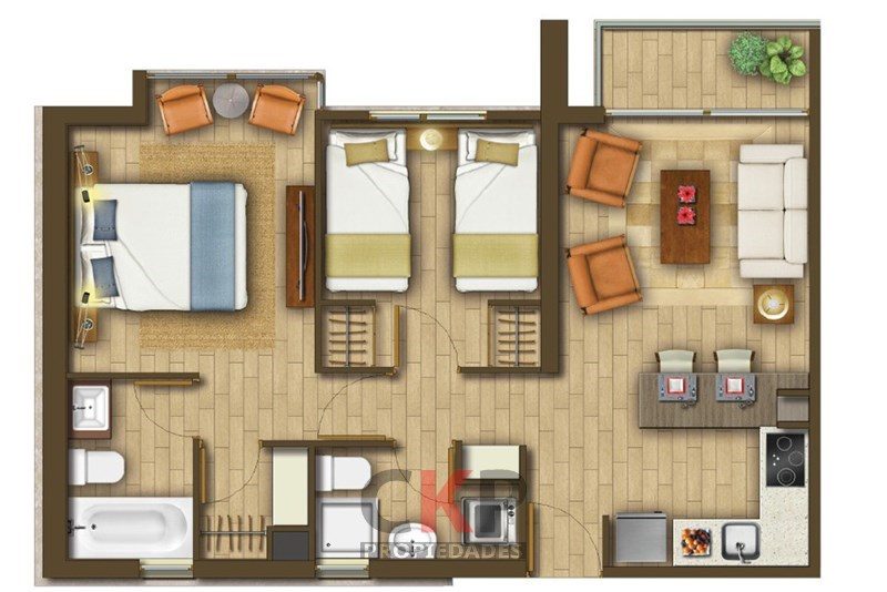 Departamento en venta en Estación Central — foto 1