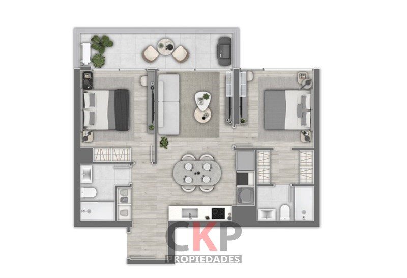 Departamento en venta en Huechuraba — foto 2