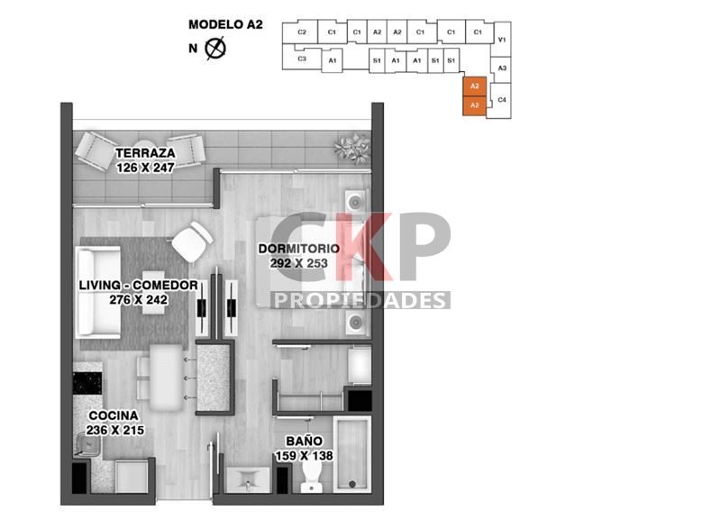 Departamento en venta en Santiago — foto 2