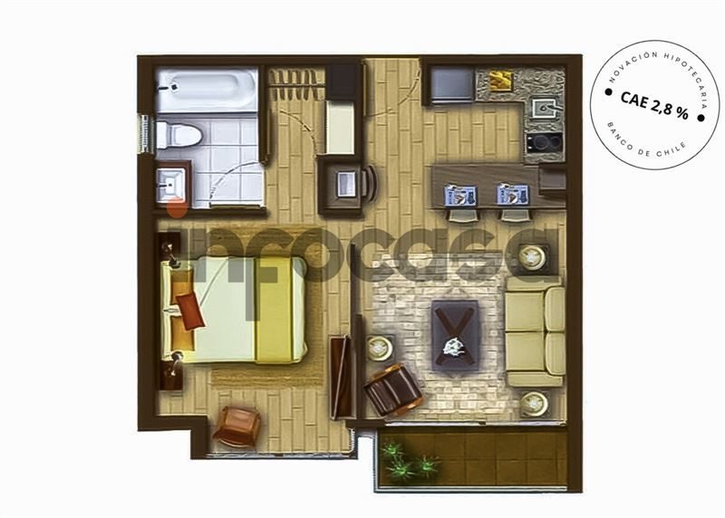 Departamento en venta en Santiago — foto 8