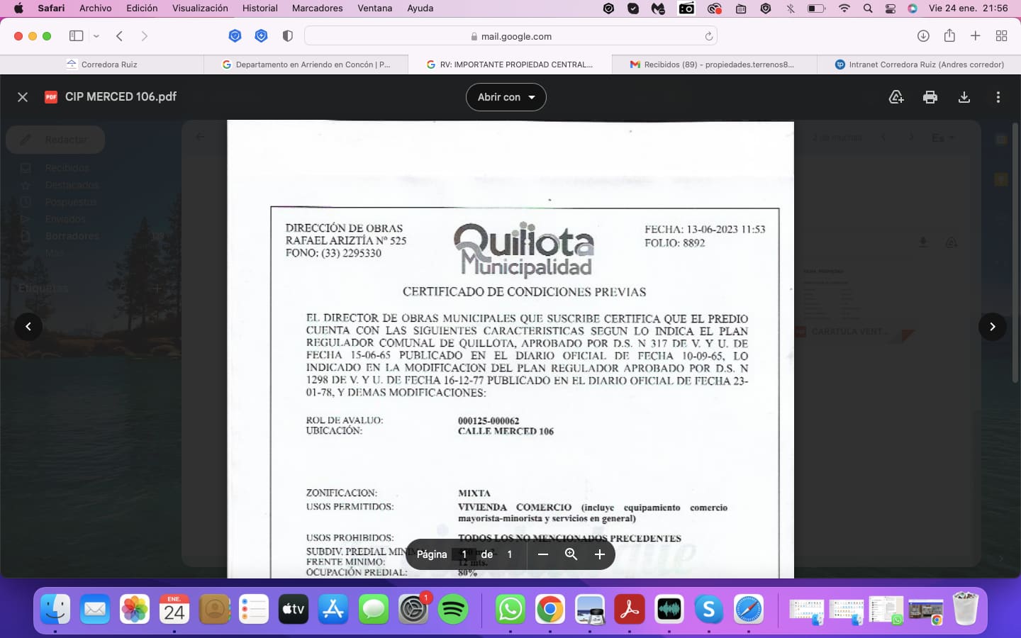 Terreno en venta en Quillota — foto 5
