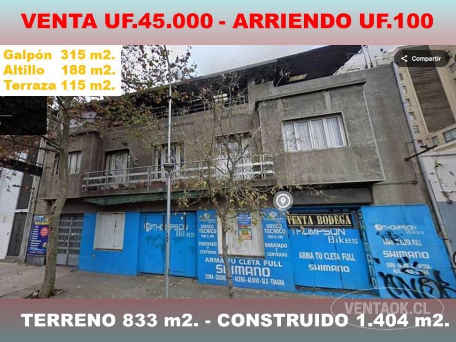 Bodega en venta en Santiago — foto 1
