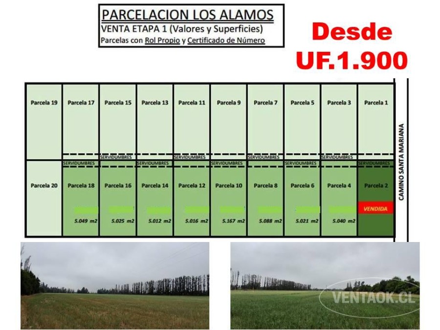 Parcela en venta en Talagante — foto 1