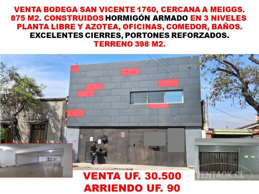 Bodega en arriendo en Santiago — foto 1