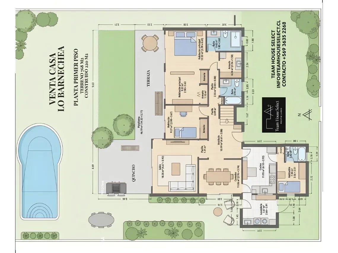 Casa en venta en Lo Barnechea — foto 2