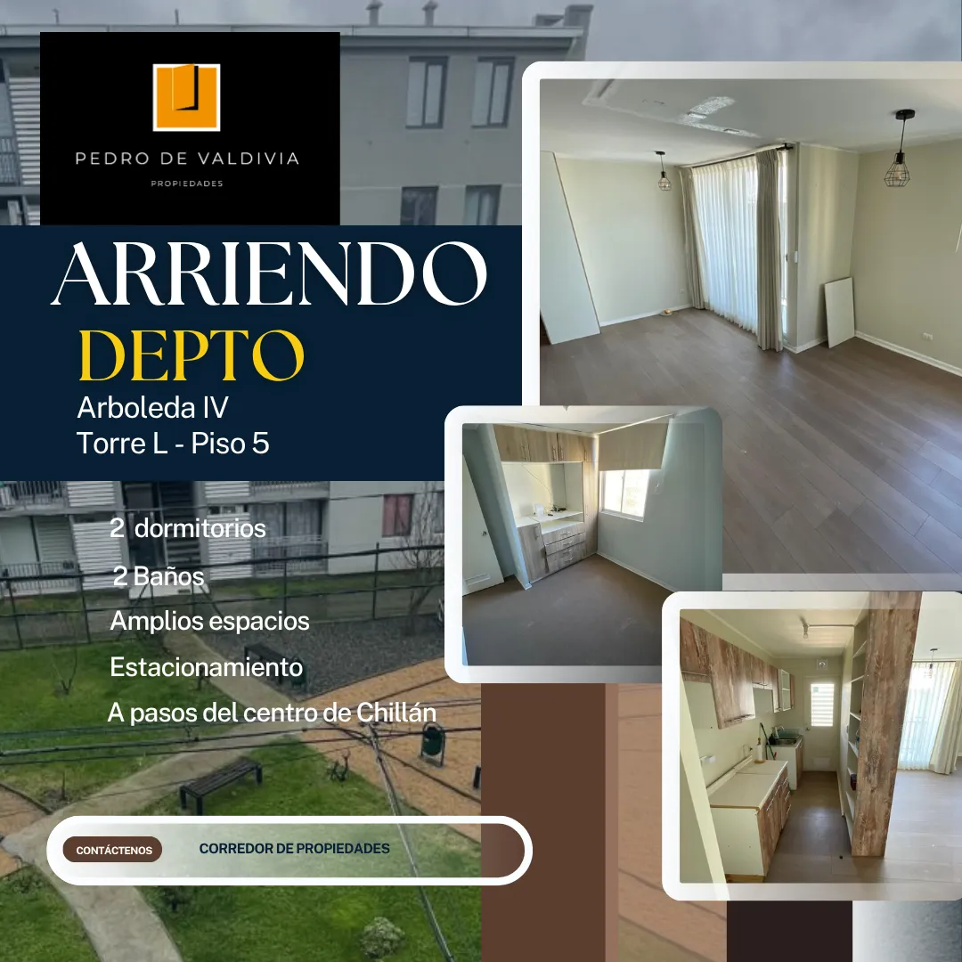 Departamento en arriendo en Chillán — foto 1