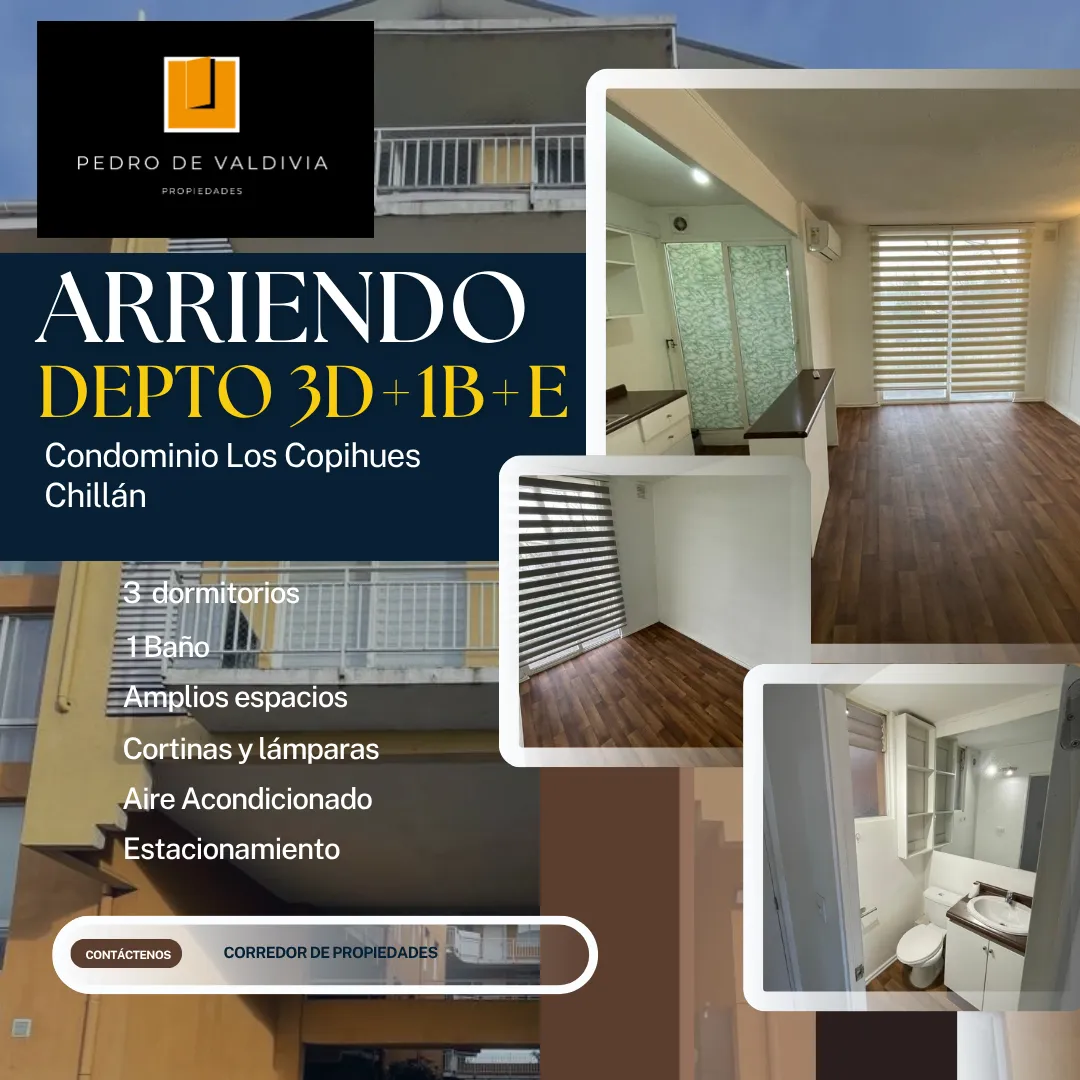 Departamento en arriendo en Chillán — foto 1