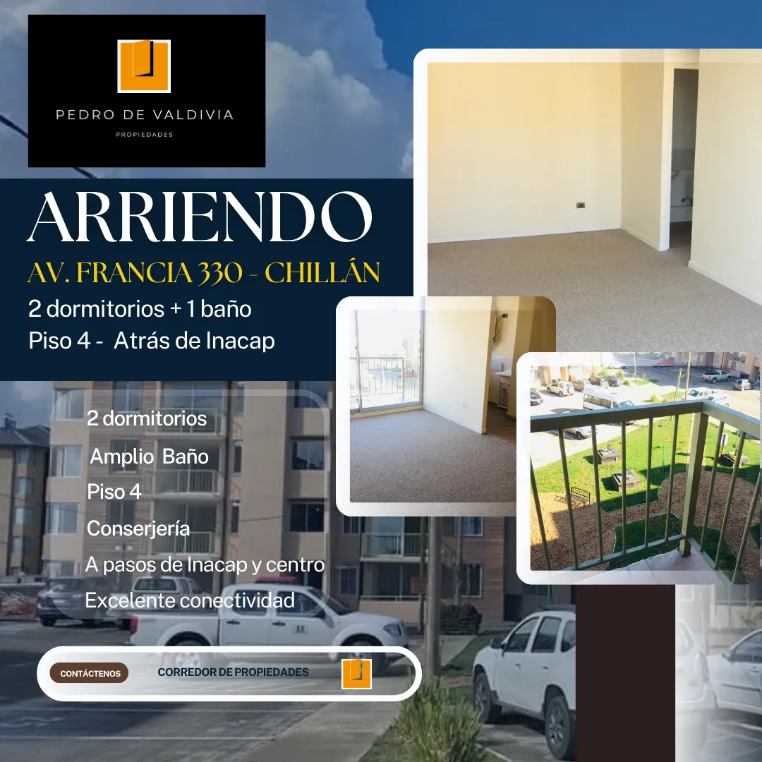 Departamento en arriendo en Chillán — foto 1