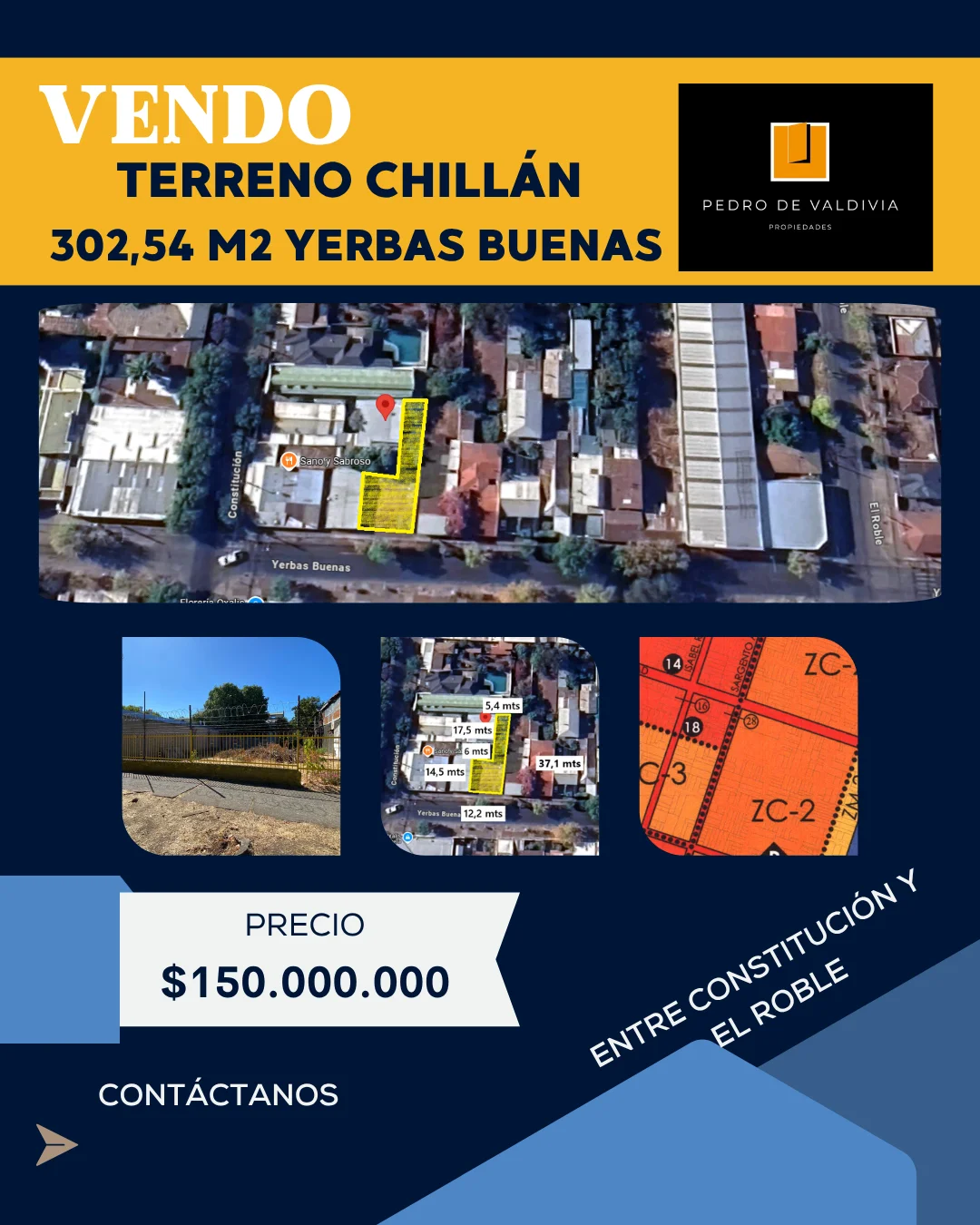 Terreno en venta en Chillán — foto 1